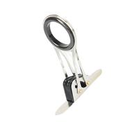 Mirweon Guides de rechange professionnels en acier inoxydable pour canne à pêche, anneaux pliants, résistants à l'eau salée, accessoires lisses, anneaux de guidage de protection de ligne