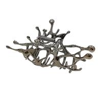 Mirweon Pinces à cheveux tendance - Accessoire élégant - Pince à cheveux irrégulière en alliage - Pour fille et femme - Pince à cheveux moderne, taille unique, Comme décrit