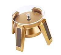 Mirweon Présentoir tourbillonnant contrôlé par piles pour colliers, cercles, montres, présentoir à bijoux en ABS avec radiances, taille unique, Comme décrit