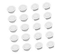 Mirweon Protection universelle pour trou de lentille de pare-chocs de voiture, grandes et petites tailles, protections en caoutchouc contre les dommages