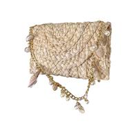 Mirweon Sac à bandoulière réutilisable en coton et lin avec sangle réglable pour femme léger pour le travail ou les voyages, a, One Size