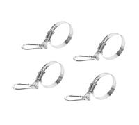 Mirweon Support de drapeau réglable antirouille avec poignée robuste adaptée pour une utilisation en extérieur Résistant à la corrosion Design résistant à la corrosion Pince de drapeau