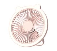Mirweon Ventilateur de camping 3 vitesses à suspendre avec LED 1200 mAh rechargeable pour garçons et filles