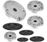 Mis à Niveau, Chapeau de Flamme de Couronne de BrûLeur de Plaque de Cuisson de Four à Gaz, Capuchon de Flamme de BrûLeur à YYV