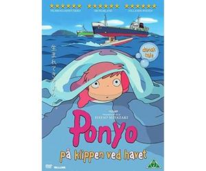 MIS LABEL Ponyo på klippen ved havet DVD