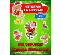 Miś Okruszek aide Mikołaj histoires avec autocollants - Anna Wiśniewska (Bücher mit Aufklebern auf Polnisch)