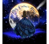 Mis Quince Años - Libro de Firmas y Navy Blue Guest Book Azul Marino para Quinceañera: 120 páginas blancas en blanco/ 21 cm x 21 cm/ Tapa blanda.