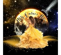 Mis Quince Años - Libro de Firmas y Yellow Guest Book Amarillo para Quinceañera: 120 páginas blancas en blanco/ Formato 21 cm x 21 cm/ Tapa blanda