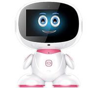 Misa Robot familial programmable certifié KidSafe rose, jouet multifonction intelligent pour la marche, compagnon d'apprentissage intelligent STEM, assistant personnel IA multilingue, cadeau