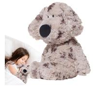 Misaakoeq Animal en Peluche Chien | 30 Centimètres Interactive Et - Chiens en Peluche Mignons avec Un Gros Nez pour Les | pour Garçons Bébé Tout-Petit Anniversaire Noël Halloween