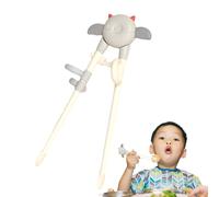 Misaakoeq Apprentissage Des Baguettes,Assistant D'Apprentissage Des Couverts Pour | Baguettes Mignonnes | Aide Amovible Pour Enfant Difficultés Alimentation Accessoire Pédagogique Repas