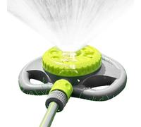 Misaakoeq Arroseur d'eau pour pelouse - Pulvérisateur d'arrosage rotatif à 360° - Arroseurs économes en eau pour cour, jardinage, potager, serre, ferme, jardin, jardin, ferme, jardin, terrasse