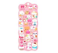 Misaakoeq Autocollants 3D | Décalcomanie Douce Animaux pour Papeterie,Autocollants pour Scrapbooking,pour les les Adultes l'Artisanat la Classe l'École le Téléphone la Valise la Bouteille d'Eau