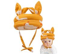 Misaakoeq Chapeau Anti Collision Bébé,Casquette Anti Collision Bébé - Casquettes de protection souples pour bébé Chapeau de sécurité réglable - Coussin de tête de protection confortable absorbant les