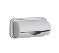 Misaakoeq Distributeur de sacs poubelle - Support mural pour sac d'épicerie - Petit distributeur de sacs poubelles - Boîte de rangement et de rangement pour la cuisine