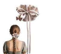 Misaakoeq Élastiques à Cheveux,Élastiques Extensibles avec Nœuds | Bandes Élastiques Douces Anti-Dérapantes, Accessoires de Coiffure pour Filles pour Fête et Cheerleading