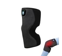 Misaakoeq Genouillères chauffantes, chauffantes avec 6 modes de vibration, masseur de genou avec chaleur, pour homme âgé, corps, bras, coude, jambe, crampes d'épaule