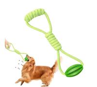 Misaakoeq Jouet à Boule de Corde, Balle avec Corde Jouet Chien,Toys de Corde à Boule de Chien pour Grande Race - Conception de Fuite de Nourriture String de Distributeur Alimentaire, Fournitures à