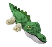 Misaakoeq Jouets pour Chiots Qui Couinent - Crocodile Interactif Doux Qui Couine,Jouets De Jeu Résistants À La Mastication - Intérieur Extérieur Voyage Piscine Parc Cour Chambre Jardin Jeu Dressage