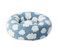 Misaakoeq Panier Rond pour Chat,Nid De Sommeil en Peluche pour Animaux De Compagnie - Niche Confortable pour Chien - Destiné Aux Chats Chiens Chatons Chiots Chambre Salon Intérieur Hiver