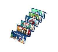 Misaakoeq Porte-Billets Surprise de Noël - Enveloppe avec 10 Compartiments pour Cartes Et Chèques Festifs - Enveloppes à Argent Surprise - pour Amis Adultes Hommes Femmes Adolescents Père