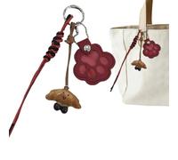 Misaakoeq Porte-Clés Collecteur de Poils de Chat,Mémoire pour Animaux de Compagnie Cadeau Symbolique - Mémoire Légère Charm Famille Souvenir Maison Chiot Chaton