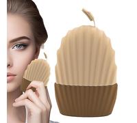 Misaakoeq Rouleau à glace pour le visage et les yeux - Support de glace pour le visage - Rouleau à glaçons réutilisable, masseur de glace en silicone pour les pores de la peau et réduire les poches