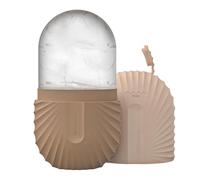 Misaakoeq Rouleau à glace pour le visage - Massage personnel du visage rafraîchissant - Rouleau à glace réutilisable en silicone | pour maison, voyage, appartement, hôtel, école, vacances