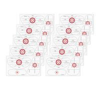 Misaakoeq Ruban De Frappe | 10 Feuilles D étiquettes D alignement Pour Putting | Aide à l'Alignement pour Golf | pour les Femmes les Hommes les Adolescents la Pratique de Distance les Sports Intérieur