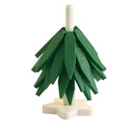 Misaakoeq Set Dessous-De-Plat Arbre | avec Support et Coussinets Pliables - Dessous-De-Plat Modernes en Forme De Sapin pour Plats Chauds,pour Bol Casserole Théière Comptoir Table