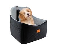 Misaakoeq Siège auto pour chien | Transporteur de Voyage en Mousse à Mémoire de Forme - Lit voiture pour animal | Pour parc visite vétérinaire vacances voyage longs trajets quotidiens road trip coffre