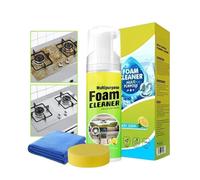 Misaakoeq Spray Nettoyant - Solution Détachante 150 ml | Mousse Nettoyante Multi-Usages Plan de Travail | pour Carrelage Salle de Bain, Ustensiles Cuisine, Console Centrale, Tableau de Bord,