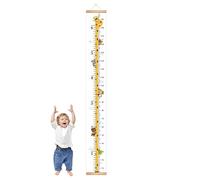 Misaakoeq Tableau des hauteurs pour - Tableau de la hauteur décoratif, règle de croissance réutilisable avec cordon marqueur de mesure pour chambre d'enfant, chambre de bébé, chambre d'enfant