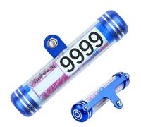 Misaakoeq Tube d'immatriculation pour Moto,Tube Fiscal Moto, Support d'immatriculation de remorque étanche, Cadre de Support cylindrique étanche pour Disque Fiscal sécurisé, pour Le Stockage de
