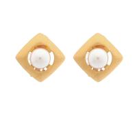 Misaki Femmes Boucle D'Oreille Clip-Oreille Or Miramar QCRCMIRAMAR Neuf