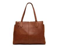 MISAKO Grand sac shopper Caton effet daim female - Caton Camel 28x13x38cm