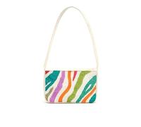 MISAKO Salguer Sac bandoulière avec perles female - Salguer Bleu 13 X 21 X 4 cm