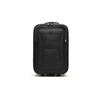 MISAKO Valise en Tissu Petite de Voyage Nero Unisexe - Valise élégante Souple Semi-Rigide - 37 X 55 X 22 cm 2