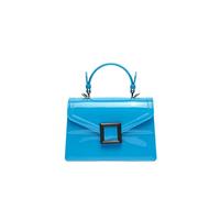 MISAKO Welly Petit sac fourre-tout effet vinyle avec bandoulière female - Welly Turquoise 14 X 21 X 7 cm