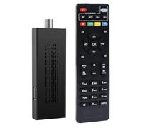 Misamo Boîtier de Convertisseur Numérique, Le Plus Récent Tuner TV ATSC Caché Derrière Le Téléviseur, Enregistrement et Lecture TV, Tuner TV + Sortie 1080P/AV Prise UE