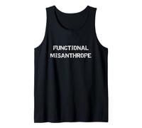 Misanthrope Fonctionnel drôle introverti Débardeur