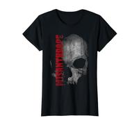 Misanthrope T-Shirt Graphique avec Valeur, Femme, Noir, S