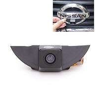 Misayaee Voiture Front View caméra Logo Embarqué Avant caméra Night Vision Parking Étanche Wide Degree (Middle) pour Nissan X-Trail Tiida Qashqai Livina Fairlady Pulsar Cube Armada Frontier Murano