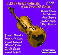 Mischa Elman - 11 Great Violinists Of The 20th Century [Compact Discs]
