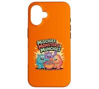 Mischief Monsters Candy Crew Mingies Halloween Coque pour iPhone 16