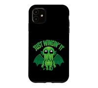 Mischief Sea Monster Just Wingin' It with Cosmic Chaos Coque pour iPhone 11