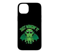 Mischief Sea Monster Just Wingin' It with Cosmic Chaos Coque pour iPhone 14 Plus
