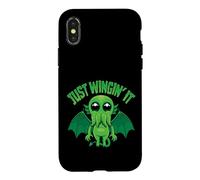 Mischief Sea Monster Just Wingin' It with Cosmic Chaos Coque pour iPhone X/XS
