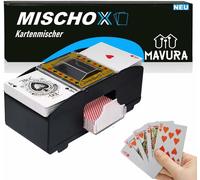 MISCHOX Mélangeur de cartes électrique Mélangeur de cartes automate