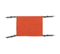 MISDBOUBM Cute Reversible Cat Hanging Hammock, Pet Cage Hammock with Adjustable Nylon Straps and Metal Hooks, Dual - Sided Warm and Breathable Design for Cats Rabbits Ferrets, Soft Polyester (Orange)